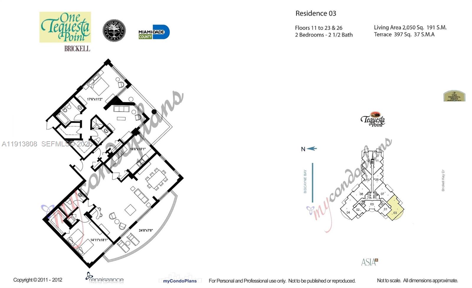 ONE TEQUESTA POINT CONDO - Residential