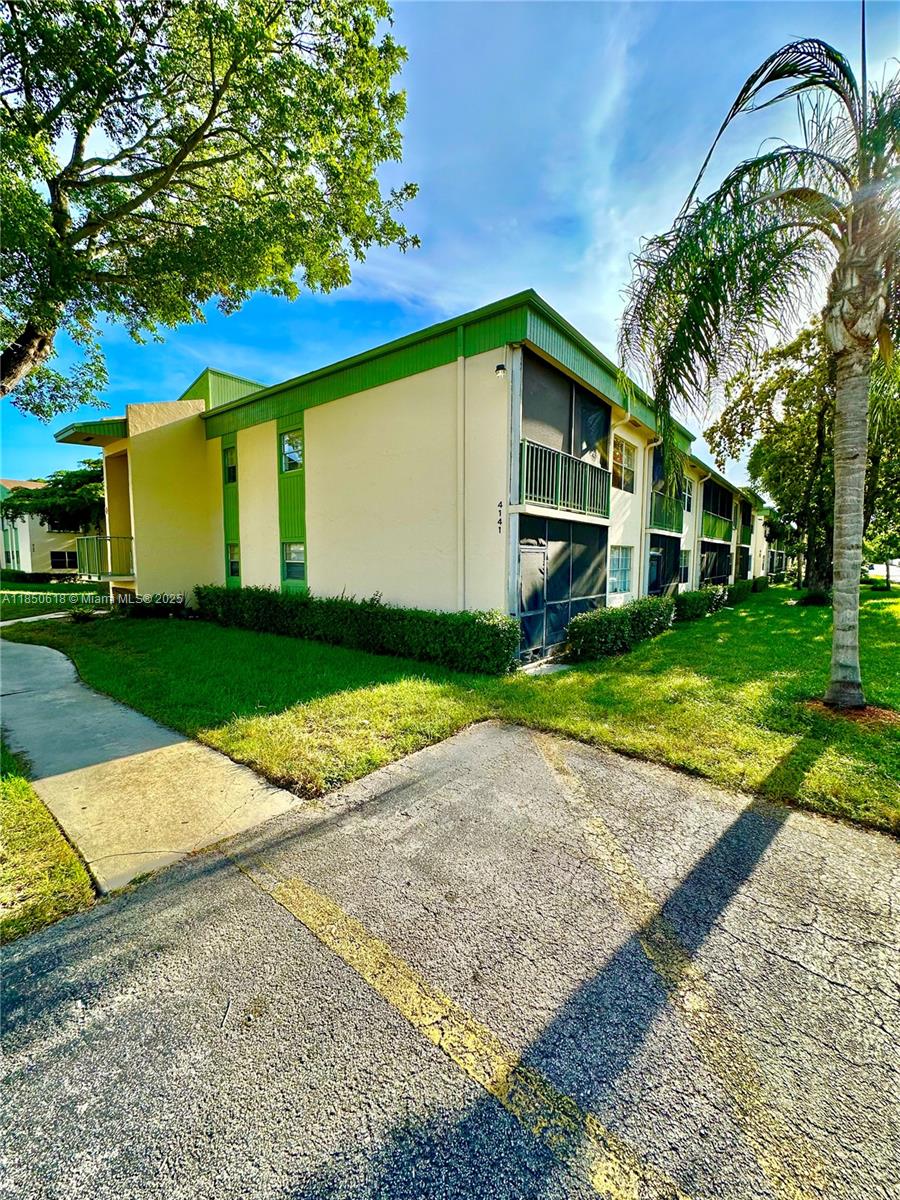 Discover this beautiful 2 bedroom 1 bathroom condo in the heart of coral springs. located on 2nd floor and parking right in front of building. Big sleek whie tile throughout. Master bedroom has LARGE closets along wall. Cieling fan in both bedrooms. Unit has Dishwasher, Stove/oven, Fridge, and stackable washer dryer. Central a/c throughout. Unit Also has a Screened balcony. Bathroom has a shower/tub. Move in cost for owner is 1st month, Last month & deposit. Negotiable if tenants have good income , credit, and rental history. WATER INCLUDED WITH RENT. HOA asks 625 credit score minimum and $500 refundable DEPOSIT. Community offers 2 pools, a club house, Tennis court, small gym, and more. SMALL PETS OK