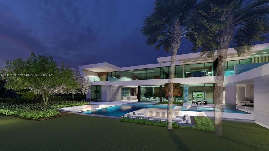 Located within the prestigious Modern Garden Estates and set for completion in 2025, Sol is a two-story estate offering refined living on a lush 1-acre lot. This residence boasts 6 lavish bedrooms, 7 full baths, & 2 half baths. Soaring ceilings & exquisite architecture create a grand atmosphere, while expansive windows bathe the interiors in natural light. The gourmet chef’s kitchen, with bespoke Poliform cabinetry & your choice of top-tier Wolf, Sub-Zero, or Miele appliances, sets a new benchmark for culinary perfection. Resort-quality personal amenities—crafted for the highest level of indulgence—complete the experience. Option to add an elevator & private tennis court as upgrades. Sol embodies privacy, opulence, and timeless elegance. Call to inquire today! *APPT ONLY*