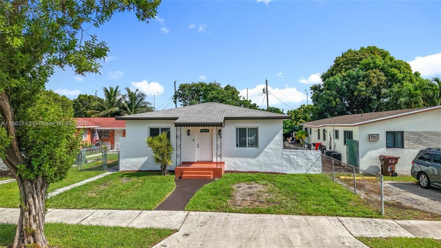 JUST REDUCED! Discover a unique opportunity in the heart of Hialeah! This well-maintained single-family home features 3 bedrooms and 2 bathrooms, and a spacious backyard. Impact windows throughout. The property includes a legal addition—perfect for conversion into a separate 1 bed, 1 bath apartment, ideal for rental income or extended family.

Situated on a generous 6,000 sq ft lot zoned for duplex use, this home gives you the flexibility to add additional structures or expand as your needs grow. Whether you’re looking for a primary residence with extra income potential or an investment with room to build, this property delivers. Call listing agent for showing appointment. 

Owner occupied. 24 hours notice required!