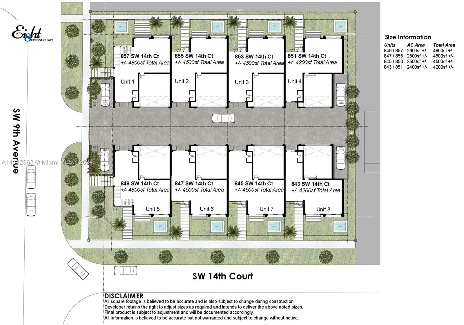 EIGHT AT CROISSANT PARK - Residential