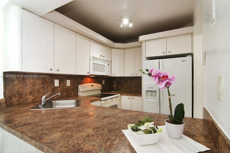 Step into this bright and welcoming 1-bedroom/1-bath condo, impeccably maintained and ready for you to call home. The open living area is bathed in natural light from large windows, creating an airy, relaxed vibe—perfect for entertaining or simply relaxing after a day in the city.

The recently refreshed kitchen features modern appliances, ample cabinetry, and a flow that connects effortlessly with the adjacent living space. Enjoy your morning coffee or unwind in the evening on the private balcony, where you’ll appreciate a peaceful view and just the right amount of fresh air.

The generously sized bedroom offers comfortable accommodations and is complemented by a well-appointed bath finished with clean, contemporary tile and fixtures.