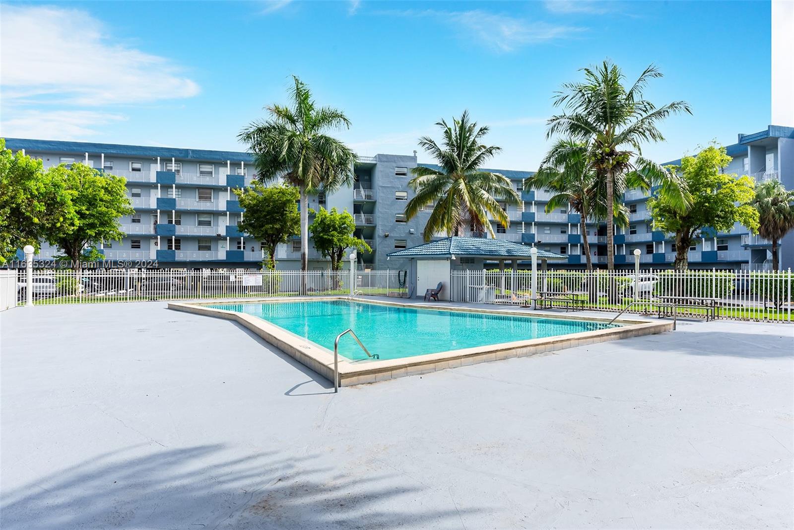 Come see this 1-bedroom, 1-bath condo at 1655 W 44 PL, Hialeah, FL. Located in a secure, gated community, this unit overlooks a refreshing pool. With low HOA fees, you can enjoy the amenities without a high cost. The condo is in a prime Hialeah location, close to shopping centers, restaurants, and more. Don’t miss the chance to own this charming condo with a great pool view. Schedule a tour today!