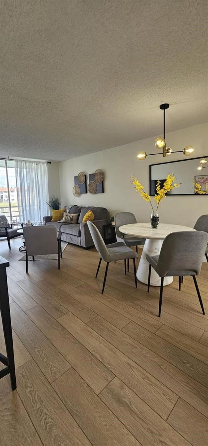 Cozy and beautifully maintained 1-bedroom, 1-bath condo in Sunrise Lakes Phase 3, featuring a stunning lake view that creates a peaceful and relaxing atmosphere. Located in a desirable 55+ community, this unit offers a quiet and well-maintained environment. It comes fully furnished with modern furniture less than a year old, making it a perfect move-in ready opportunity for comfortable living or a seasonal getaway.

PLEASE SEE ATTACHED CONDO INFORMATION