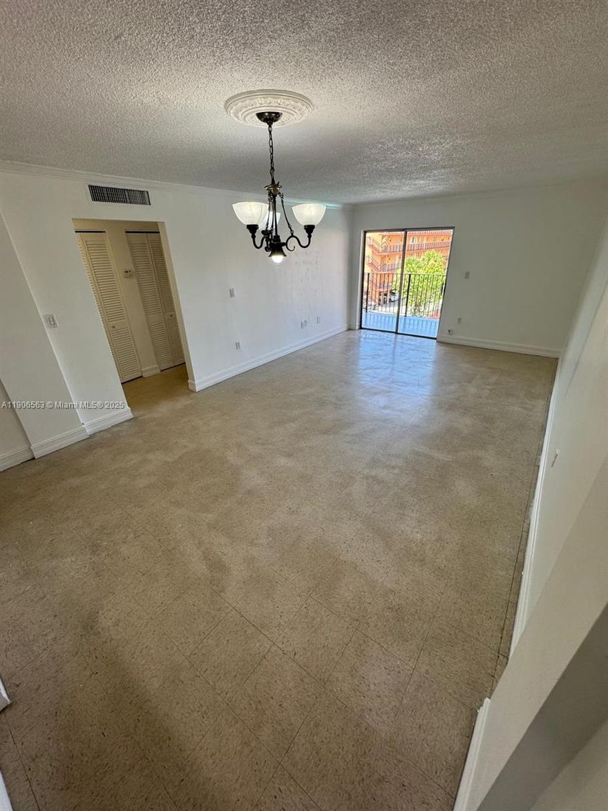 Spacious 2 bedrooms 1 bathroom corner condo on the 3rd floor overlooking the pool & tennis courts in the highly desirable Palm-West Gardens Condo Community! This light & airy condo features: Crown moldings, ceramic tile floors thru-out, freshly painted, Water Heater & Stove/Oven, large rooms & nice balcony with pool views! Community with Overnight security guard, 24/7 security camera surveillance, Fire alarm throughout the condominium, pool tennis court & much more! Centrally situated just off Palmetto Expressway, Palmetto Hospital, Mount Sinai Emergency Center, and within a two-block walking distance from Westland Mall and Hialeah's 49th Street shops! ONLY FIRST MONTH RENT + 1 SECURITY DEPOSIT