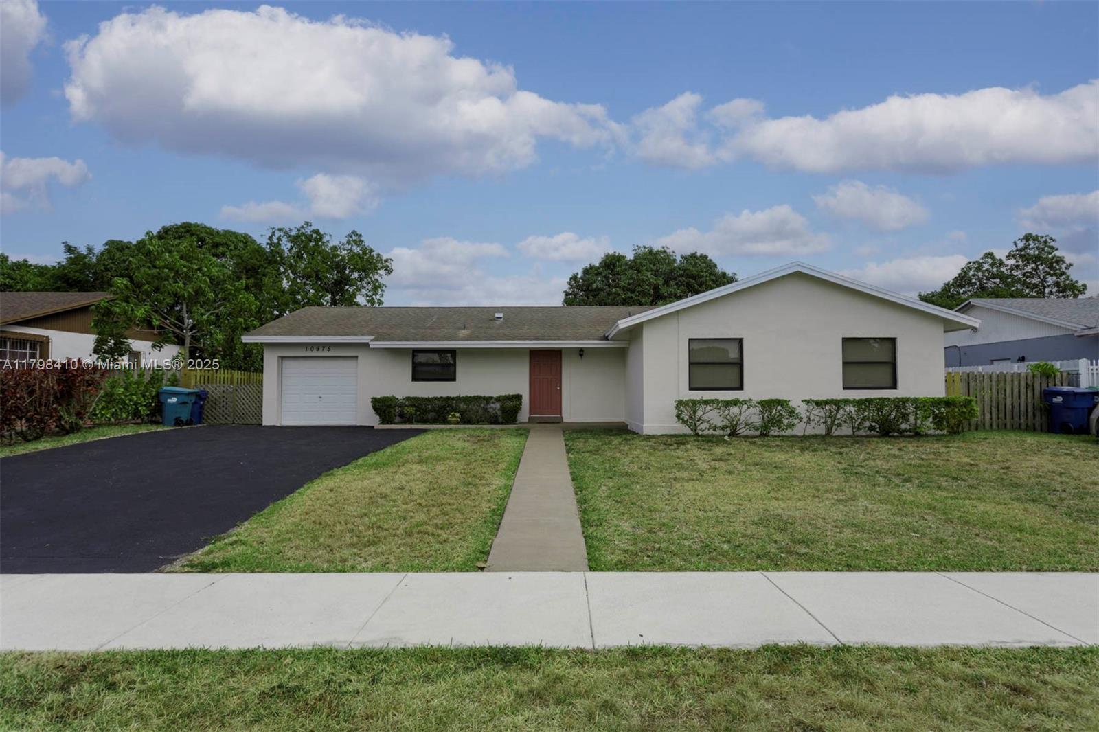 Rental Property at 10975 Sw 158th Ter, Miami, Broward County, Florida - Bedrooms: 4 
Bathrooms: 2  - $3,300 MO.