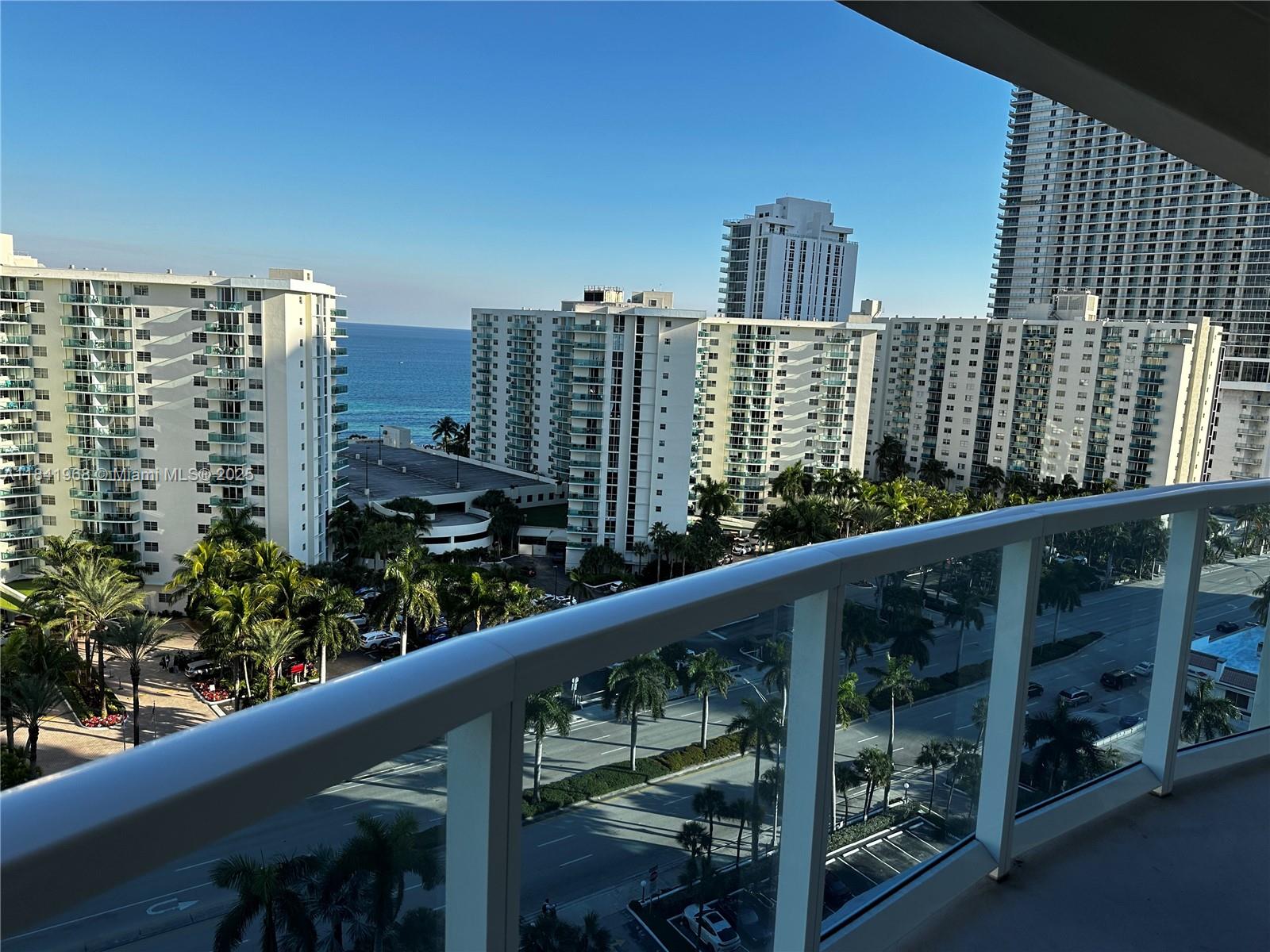 Don't miss out on this stunning apartment in the heart of Hollywood's vibrant South Ocean Drive. Offering breathtaking ocean views, this move-in ready gem allows you to enjoy mesmerizing sunrises from every room. This unit comes with the parking space and storage unit. The building has recently undergone a multimillion-dollar renovation project, including a beautifully transformed lobby and restored concrete with clear glass balconies. Unwind at the heated pool overlooking the intracoastal, host a barbecue, work out at the exercise room, or relax in the library or club rooms. With 24-hour security and much more.