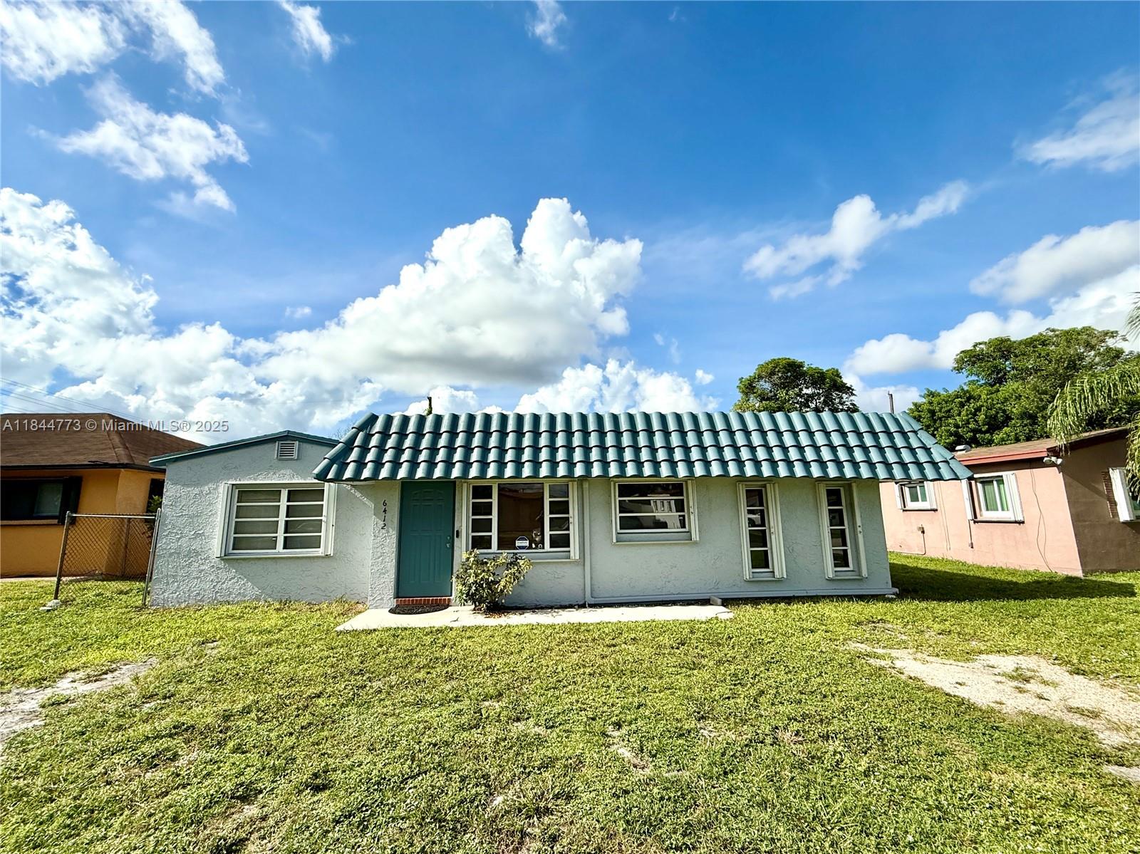 Great Value! This spacious and well-maintained family home offers 1,241 sq.ft of living space, featuring an open floor plan, enclosed laundry room, and separate storage area. The home includes newer appliances, generous closet space, and all-new A/C units that keep the interior very cool. 2018 roof, hurricane shutters throughout, a large screened-in patio, and an expansive backyard with a storage shed. Schedule your showing today!