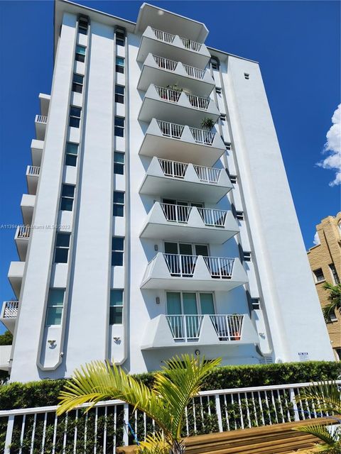 A home in Miami Beach