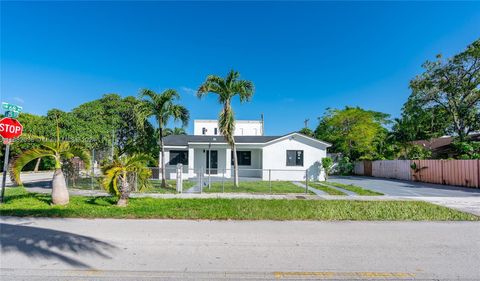 A home in Miami