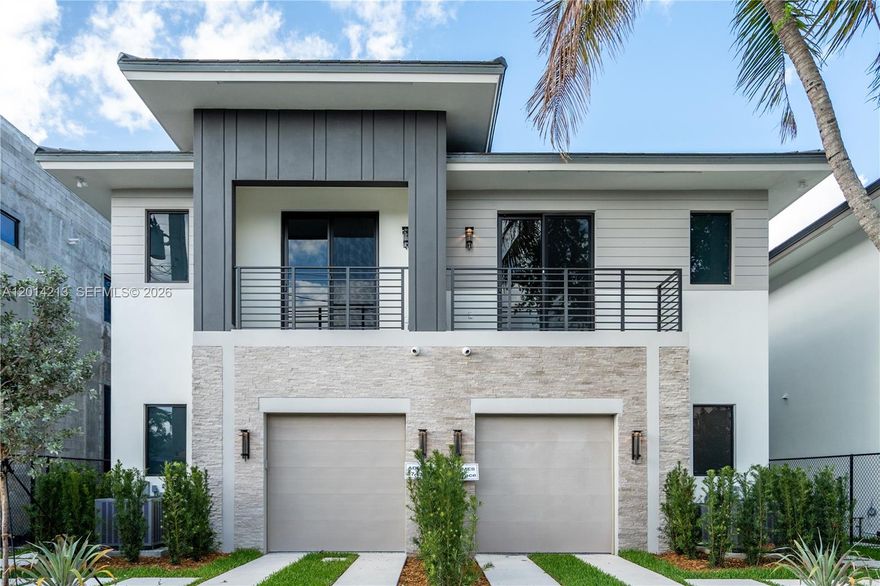 This brand-new, move-in ready townhome offers 4 bedrooms, 4.5 bathrooms, and a den on the second level. Each bedroom features its own en-suite, providing comfort and privacy throughout. The home includes a 1-car garage, porcelain tile floors, quartz countertops, a covered terrace, and a grass yard. The location is unbeatable—just minutes from Coconut Grove, Coral Gables, and a short drive to Brickell and Downtown. Never lived in and now fully completed, this is a great opportunity to own new construction in one of Miami’s most convenient neighborhoods. Available for immediate walk-throughs—contact the listing agent for​​‌​​​​‌​‌​​​‌‌​​​‌‌‌​​‌​​‌‌​​​​ details.