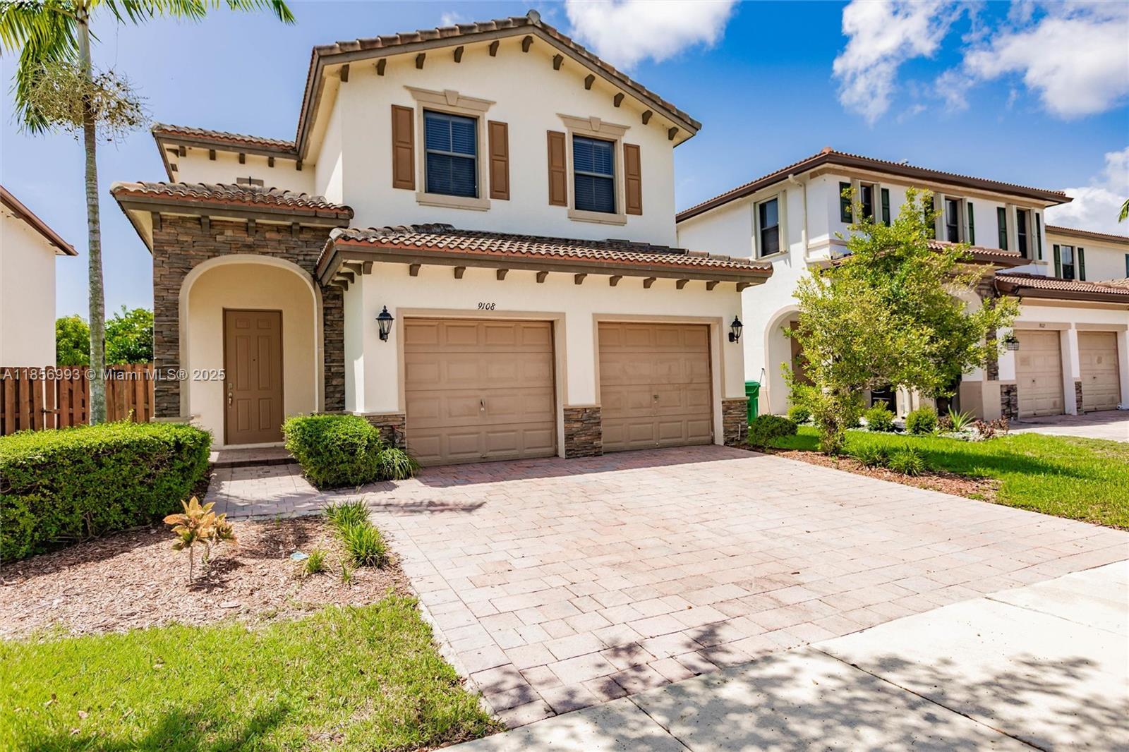 Welcome to this spacious two-story home in the heart of Cutler Bay. Step inside to a bright living room that flows seamlessly into the family room and open kitchen, creating the perfect space for gatherings. The kitchen is equipped with stainless steel appliances, abundant cabinet space, and a functional layout ideal for everyday living. Downstairs features a convenient bedroom and full bath, perfect for guests. Upstairs, the oversized primary suite offers a large walk-in closet and en-suite bath, accompanied by three additional bedrooms and a full laundry closet for added convenience. With LVP and tile flooring throughout, this home offers both style and easy maintenance. Boasting curb appeal and a thoughtfully designed floor plan, it’s ready to accommodate your lifestyle.