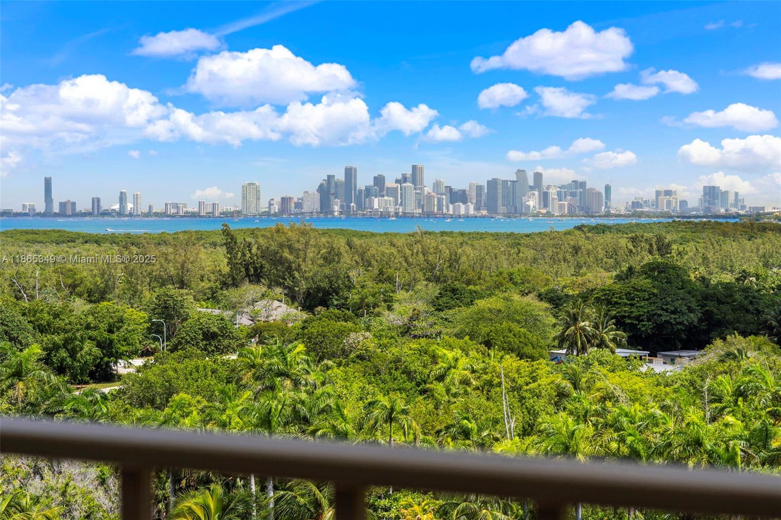 Rare opportunity to buy high floor unit with ocean, bay, city and park views protected in perpetuity. 2 bedroom, 2 bathroom fully renovated condo with private beach access, heated pool, gym, sauna, party room and four tennis courts. Apartment features italian porcelain floors, newly renovated bathrooms, new washer dryer in unit. Private balcony. Views are guaranteed in perpetuity as property faces Crandon Park. One covered and assigned parking space. One dedicated storage space on same floor. Prime Key Biscayne schools. Walkable to amazing restaurants, library, parks, banks and much more. Apartment has not been on the market since 1980s - you will have to wait another 45 years for this buying opportunity!