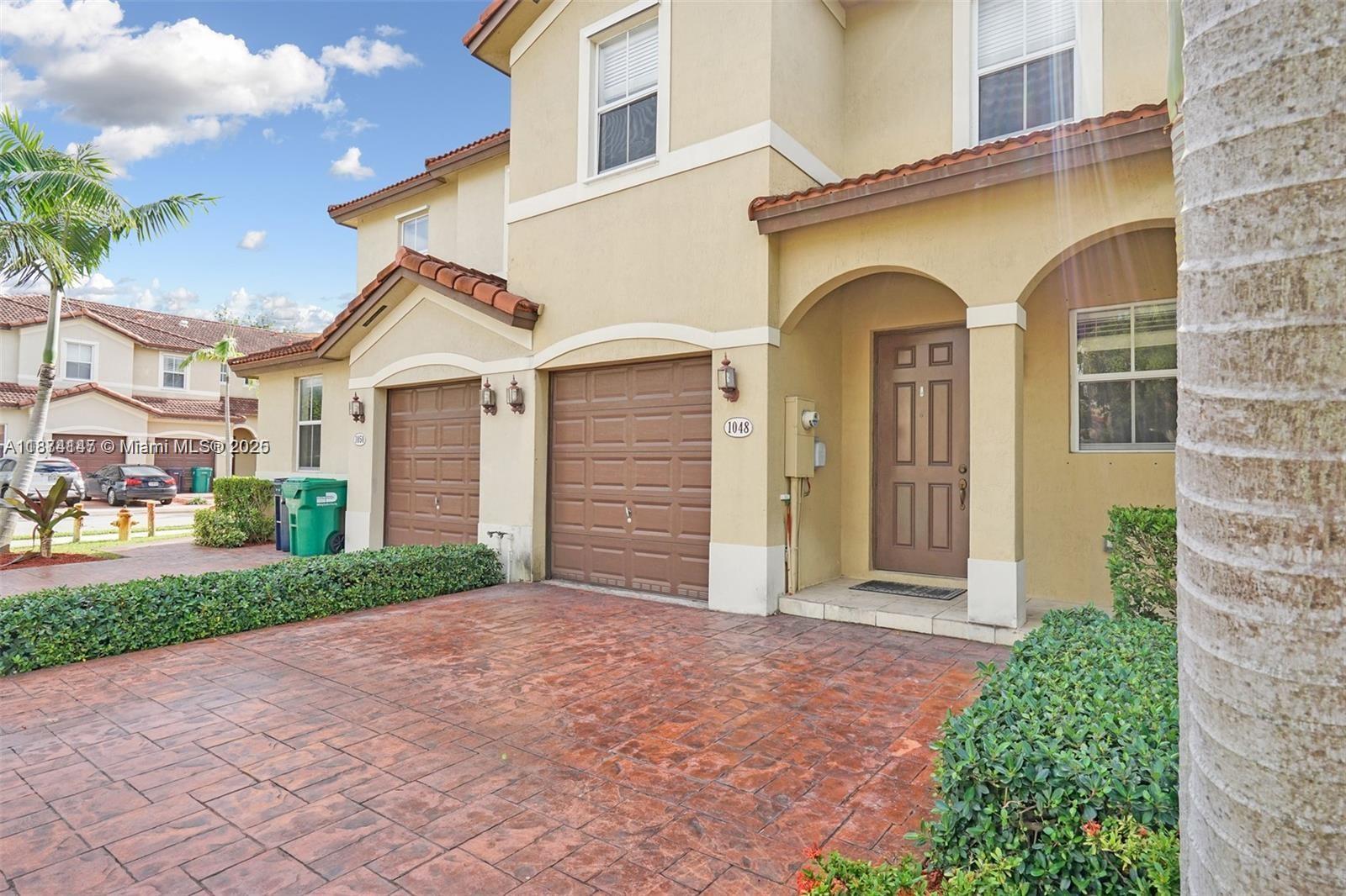 AVAILABLE SEPTEMBER 9, 2025! HIGHLY DESIRED GATED COMMUNITY OF IVES DAIRY IN AVENTURA. BEAUTIFUL AND SPACIOUS 3 BEDS/ 2.5 BATHS TOWNHOME IN A GATED COMMUNITY. BIGGEST 3 BEDROOM MODEL IN THE COMMUNITY. MASTER SUITE WITH DUAL SINKS, SHOWER AND ROMAN TUB. LOFT, ONE CAR GARAGE AND 2 PARKING SPACES IN FRONT. COMMUNITY POOL, 24 HOUR SECURITY. MODERN EAT IN KITCHEN WITH STAINLESS STEEL APPLIANCES. PRIVATE FENCED PATIO. HUGE MASTER BEDROOM WITH WALK IN CLOSET. LOTS OF STORAGE. GARAGE WITH AUTOMATIC DOOR AND EXTRA PARKING OUTSIDE. GREAT LOCATION CLOSE TO AVENTURA AND I-95.ASSOCIATION REQUIRES CREDIT SCORE MINIMUM 690 AND 500$ DEPOSIT FOR THE COMMON ELEMENTS. FRESHLY PAINTED.