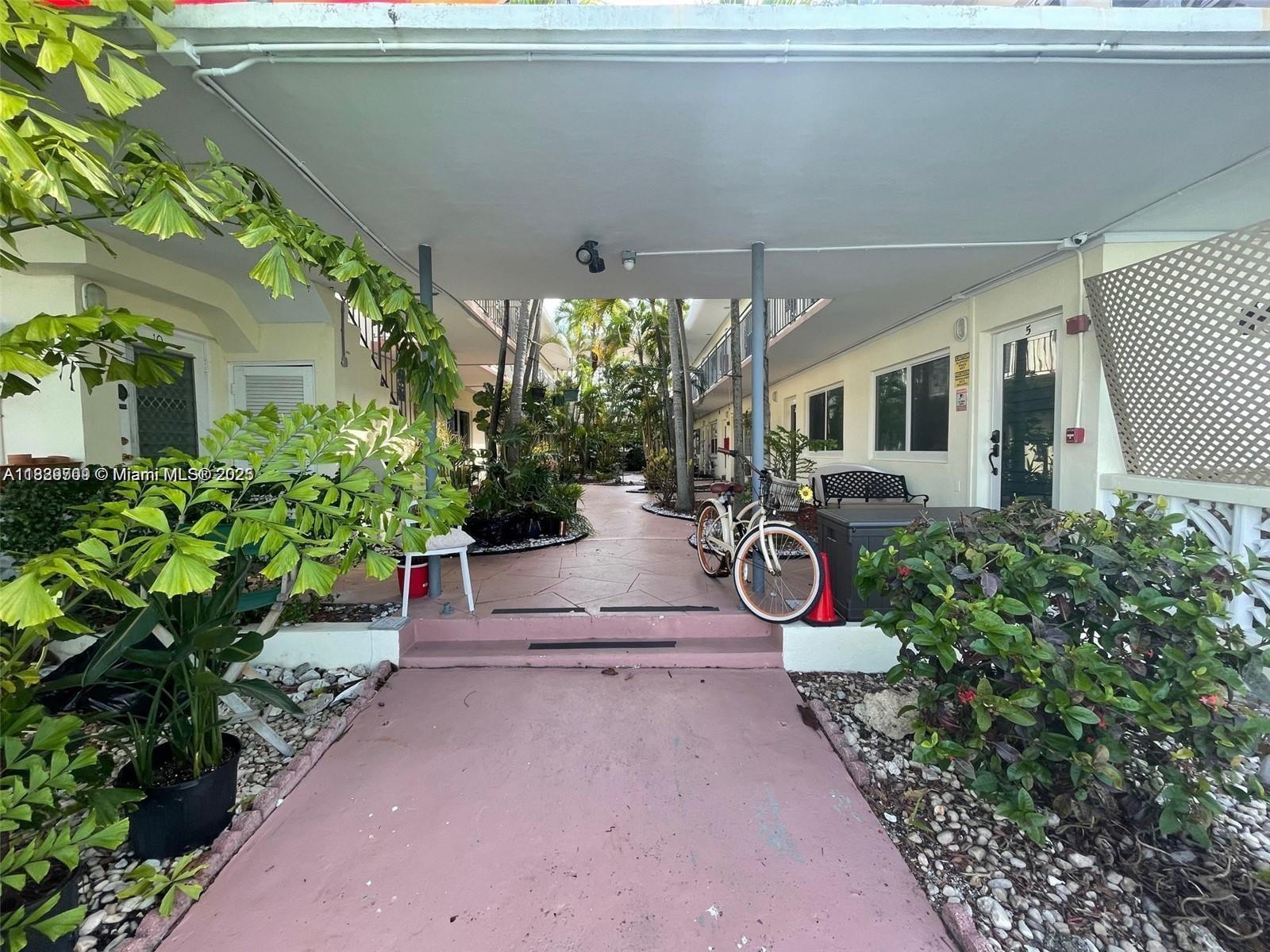 Recently painted and freshened up, this 1-BR unit in located in a quaint garden-style apartment in Miami Beach's historic Tatum Waterway District. This lovely ground-level unit features an updated kitchen and bathroom with tile-flooring throughout. The Creek Club #3 Condo is a gated complex located in a quiet residential pocket in North Beach. Directly across the way, the Tatum Waterway Park can be enjoyed by residents and guests alike! Residents in the Tatum Waterway District may obtain residential parking permit at a very reasonable annual rate or parking is available in the city lot next to the complex. Excellent value and location in Miami Beach. Pets allowed. Available for Occupancy.