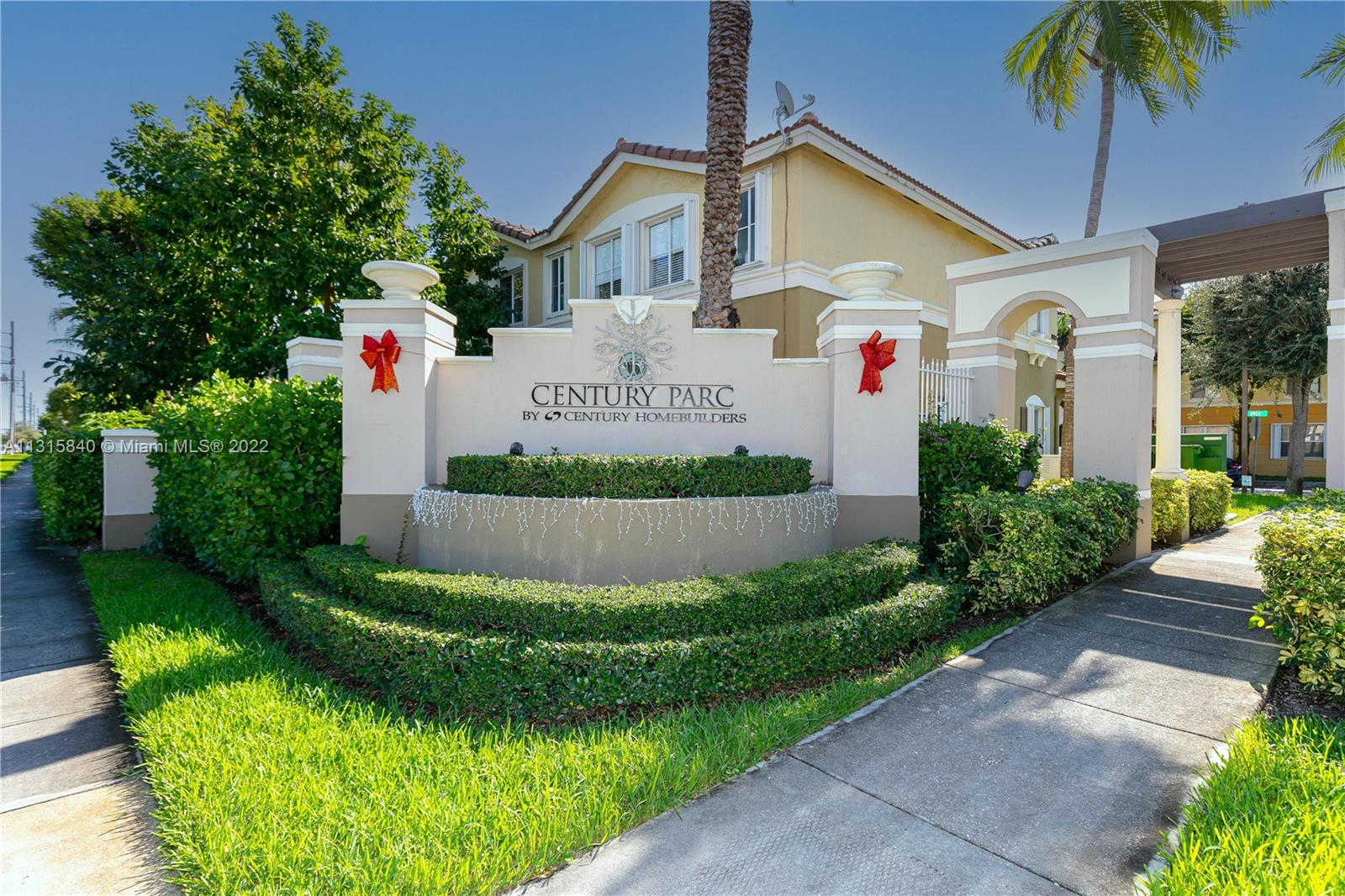 Modern 3/2/1 spacious apartment almost never available for rent in Century Park 2nd floor Entrance, large living, all new appliances, tile floors, wood laminate throughout the upstairs. Community has many amenities. Unit close to clubhouse and main pool, close to shopping Costco, Mall of the Americas and Home Depot, Easy access to highway