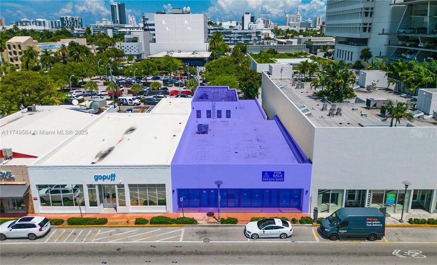 Proud to present 1671 Alton Rd., a newly renovated retail / office flex property located in the most bustling area
of South Beach. The property renovations included creating an outdoor patio space at the rear of the building for
potential restaurant, entertainment or retail activations. Located on one of Miami beach’s main north to south
arteries, the location of the property is accommodating for easy access to surrounding retail, restaurants, hotels
and entertainment venues. The property is located next to the famed 1111 Garage as well as municipal parking
Seller Financing Available | 70% LTV | 6% Interest.behind the building and several other parking garages in close
proximity.