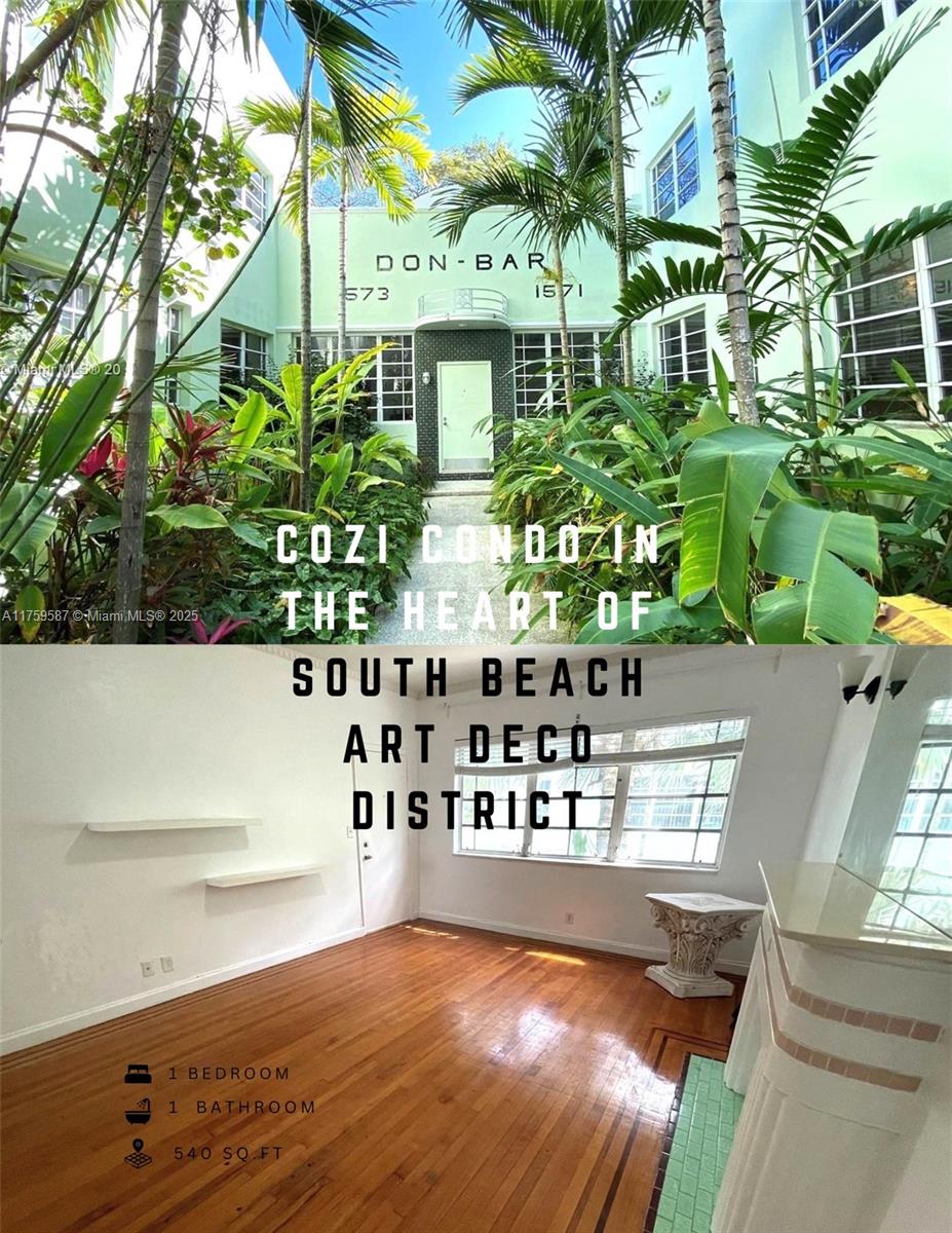Rental Property at 1573 Pennsylvania Ave 9N, Miami Beach, Miami-Dade County, Florida - Bedrooms: 1 
Bathrooms: 1  - $2,000 MO.