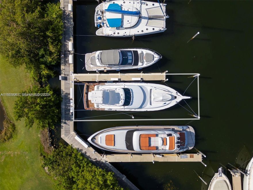 Rarely available for year-round lease, Slip #16 at the prestigious Deering Bay Grand Marina is a premier offering for yacht owners. This 100-foot slip can accommodate vessels up to 110 feet in length and 33 feet in beam. Located in Coral Gables' exclusive golf, yachting, and residential community, this slip is nestled in an exceptionally well-protected area in one of the most secure marinas around. The property is guard-gated with 24/7 roving security, ensuring peace of mind. The marina offers direct access to Biscayne Bay with no bridges to navigate, and it's only minutes away from the deep blue waters of the Atlantic Ocean. Tenant evaluation by the Grand Marina Association is required.