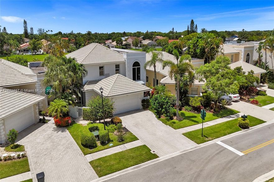 Welcome to your dream home in Boca Raton's prestigious "PALMS AT BOCA POINTE" gated community! 
This stunning single-family home features 3 spacious bedrooms and 2.5 elegantly designed baths.
Experience grandeur with 12-foot ceilings that enhance the expansive living spaces. This fully furnished property includes a private pool in a tropically landscaped backyard, offering the utmost privacy and tranquility. Nestled within a serene residential enclave, this home provides a peaceful retreat. 
Located in the vibrant town of Boca Raton, you're minutes away from world-class dining, shopping, and entertainment. This home is ideal for those seeking a serene yet convenient lifestyle.
Don't miss this rare rental opportunity! Schedule a tour today & make this exquisite waterfront home your own.
