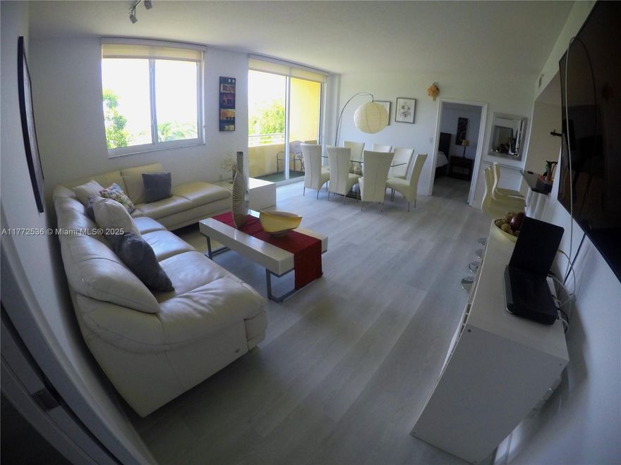 CAN BE SHORT-TERM 90 DAYS MINIMUM!! LOCATED IN THE HEART OF AVENTURA!! WEST VIEWS, GREAT SUNSETS!! Steps to Aventura Mall. FULLY FURNISHED, top-of-the-line furniture. BRAND NEW FLOORS. This is a real 3/2 w/large living area. Open kitchen with stainless steel appliances. WASHER/DRYER INSIDE!!Nice-sized bedrooms and closets. HIGH-IMPACT GLASS. LARGE OPEN BALCONY!! Steps to Aventura Mall, Supermarkets, Restaurants, Bars, and Exclusive Shopping; right below is a plaza with w/lots of food & services. Building amenities include a private Theatre, 4 infinity pools, a sauna, a fitness center, a recreational room, and a business center. AS PER ASSOCIATION: BASIC TV CABLE & INTERNET INCLUDED. Parking covered.