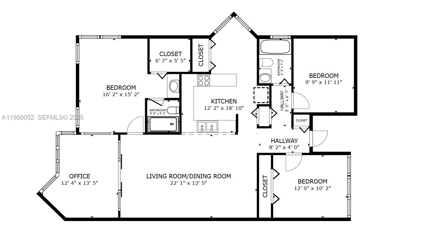 CONDO 1 OF SABAL PALM CON - Residential