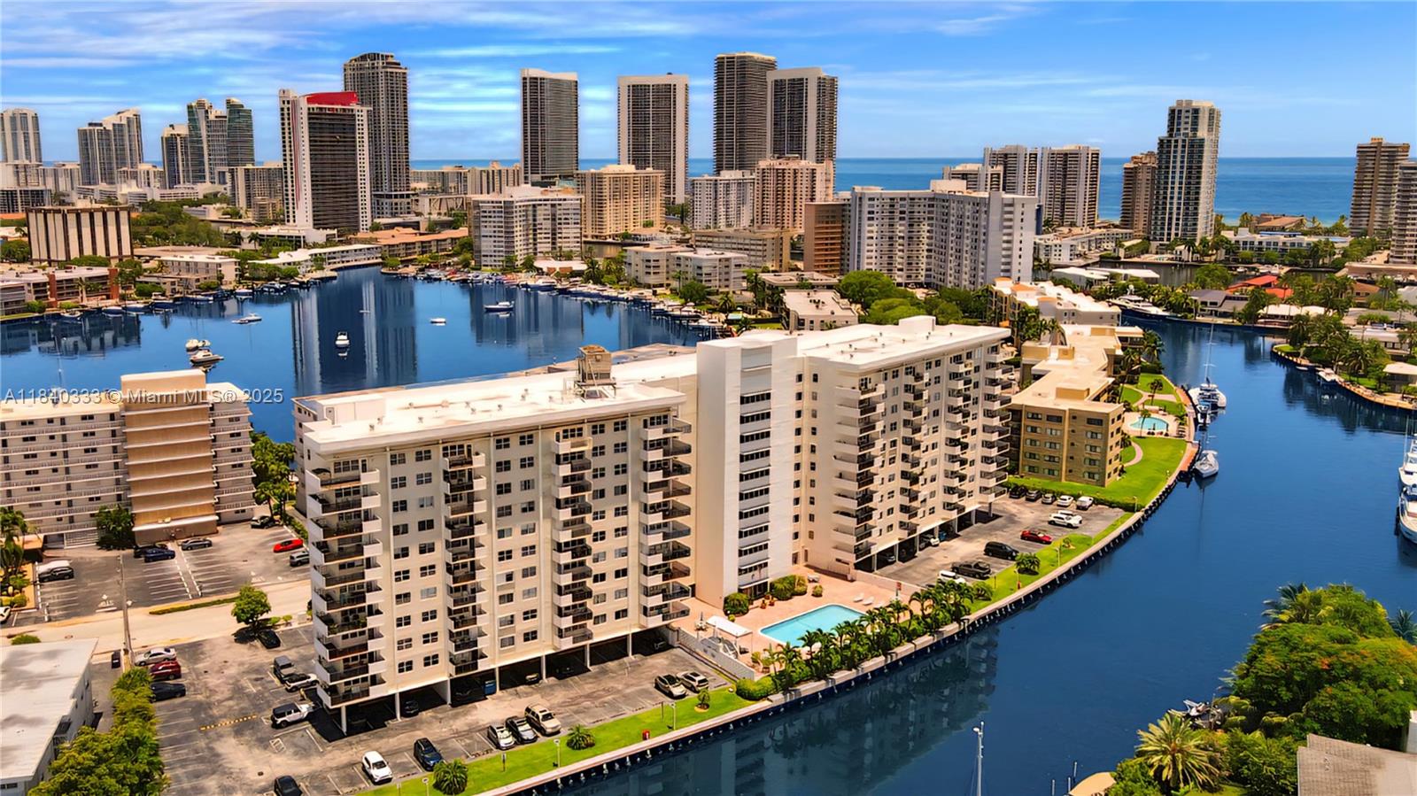 Enjoy serene views of passing boats and breathtaking sunsets right from your private balcony — experience the best of Hallandale Beach living. Perfect for first-time buyers or savvy investors, this beautifully updated condo features: Marble floors, Modern open-concept kitchen, Stylish updated finishes, Pet-friendly policy, One assigned parking space. Buy with confidence in a financially sound, full-reserves building that allows 5% down financing and flexible 30-day rentals, up to 12 times per year—ideal for both personal use and investment. The building has passed its 40-year inspection and is currently undergoing its 50-year recertification, with no current assessments, per management. This is truly the best 1-bedroom unit in the building. Call now to schedule your private showing!