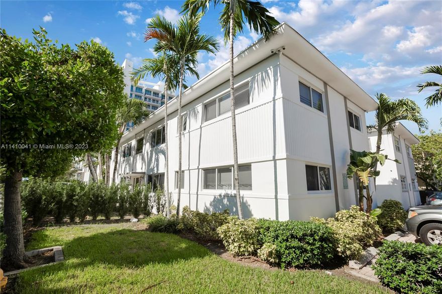 Amazing income producing Four plex short term / airbnb allowed by the city of Miami Beach on a corner lot. The property has 4 units, two 2 bed / 2 bath and two 1 bed/1 bath. More than $400000 invested to renovate the propriety (impact windows, sprinkers, alarm, new roof paint and interior design). First-floor units have private patios, while top-floor units have balconies. All units come fully equipped with Italian furnishing, new appliances and central ac. Each unit is very spacious and comes with its own parking spot on premises.