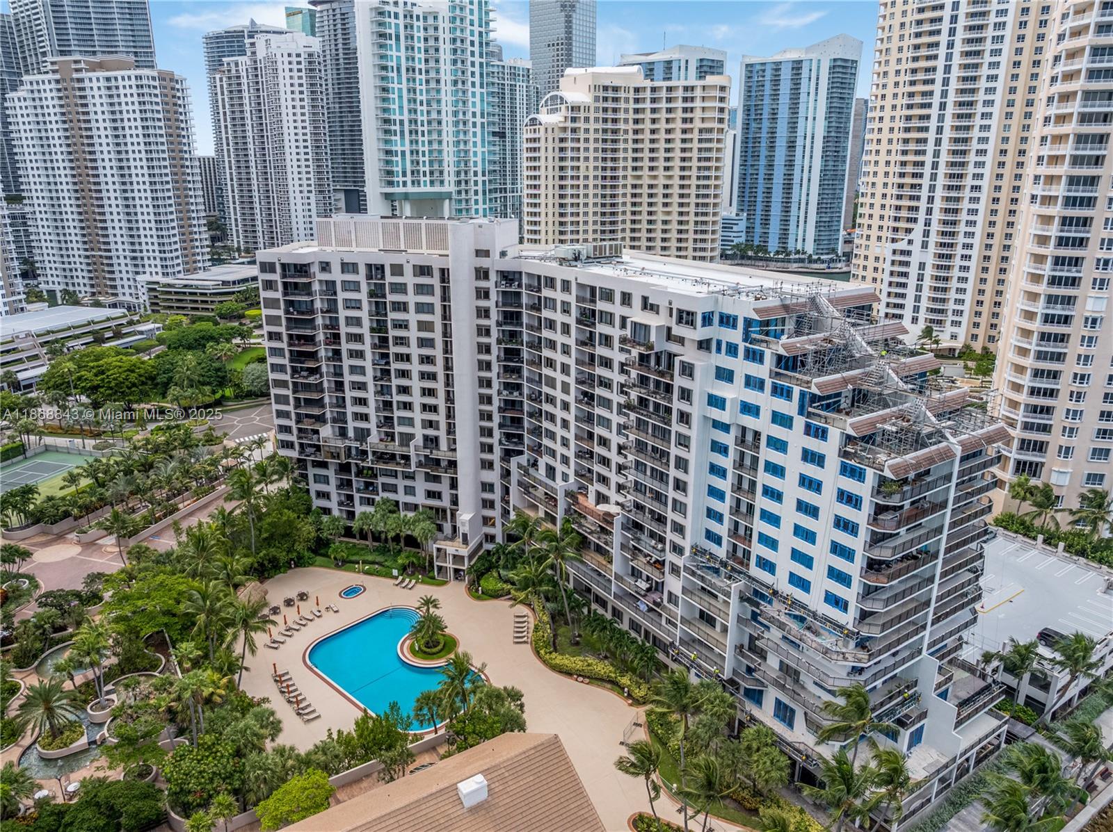 Completely remodeled penthouse in the heart of Brickell Key! This 1 bedroom / 1.5 bathroom residence has been thoughtfully renovated with top-quality materials and stylish finishes, including white stone countertops, sleek ceramic flooring, custom cabinetry, and a modern spa-like bathroom. A spacious balcony, accessible from both the living room and bedroom, offers breathtaking city and water views. The building has also been recently updated with a fresh, contemporary look and provides resort-style amenities. Enjoy the tranquility of island living while being just steps from Brickell’s vibrant shopping, dining, and entertainment. ****SELLER WILL PAY THE FULL SPECIAL ASSESSMENT AT CLOSING****