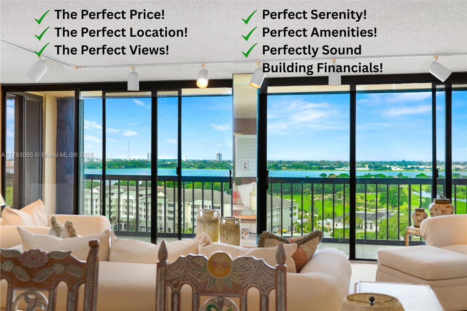 Your rare chance to own THE Million-$ View at a once-in-a-lifetime value—majestic 16th-floor lake & Intracoastal views plus Dutchman’s Pipe Resort & Golf Course. Perfectly located in Lands of the President, The Envoy offers the ultimate Palm Beach lifestyle: secure, elegant & surrounded by exciting developments like City Place, driving values higher. This sun-soaked gem blends comfort & sophistication with Montrose Oak floors, custom closets, fresh paint & a flawless split plan. The building’s desirability is soaring with recent updates, strong financials, no assessments & completed SIRS & Milestone reports. Enjoy 24/7 doorman, resort-style pool, tennis, fitness ctr & social club. Minutes to Worth Ave, fine dining, beaches & PB Airport. Welcome to Wall Street South.