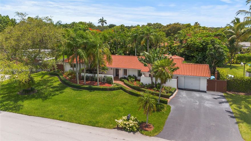Exceptional rental opportunity in a prime location! This beautiful home boasts four bedrooms, two bathrooms, and is surrounded by lush, tropical landscaping. The property features granite countertops, a double oven, stainless steel appliances, hurricane impact windows and a one-car garage. It is an entertainer's dream! The freeform pool, summer kitchen and large covered patio make it perfect for hosting the entire family. The property sits on a 16,560 square foot lot in a family-friendly neighborhood. It was just treated for termites. This residence is within close proximity to Pinecrest, The Falls, Baptist Hospital, 874/878 highways, and the Killian Greens Golf Course!