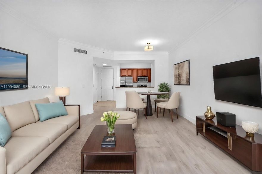 Beautiful 1 bed / 1 bath unit located in the desirable Alaqua Condominium. This unit features high ceilings that create a bright and spacious feel, along with a functional layout ideal for comfortable living or investment.
Conveniently situated on the ground floor, offering easy access with no need for elevators—perfect for everyday convenience. The unit is ideally located just steps from the pool and gym, providing a resort-style lifestyle right outside your door.
Alaqua is a well-maintained, gated community in the heart of Aventura, close to top shopping, dining, and major roads. Residents enjoy great amenities including a swimming pool, fitness center, and beautifully landscaped common areas.
Ideal for end-users or investors looking for a centrally located property with strong rental appeal. Easy to show.