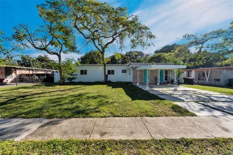 A home in North Miami