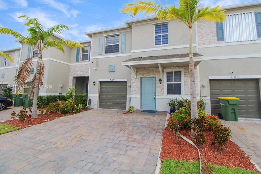 Better than new construction! Built in 2023 with high-quality Lennar workmanship, this fully remodeled 2-story townhome features 4 bedrooms, 2.5 bathrooms, and a 1-car garage. Enjoy a modern open layout with sleek tile flooring, a beautifully upgraded kitchen, and a spacious, permitted terrace—perfect for entertaining. A paved driveway adds curb appeal and convenience, while the Lennar Connected Home package brings smart-home features for modern living. With no rear neighbors, you’ll have added privacy and peace. This home is truly turn-key and move-in ready—perfect for first-time buyers seeking low maintenance and long-term value. Located in a quiet, desirable neighborhood with low HOA, just minutes from US-1 and the Florida Keys, and close to shopping, dining, and major highways.