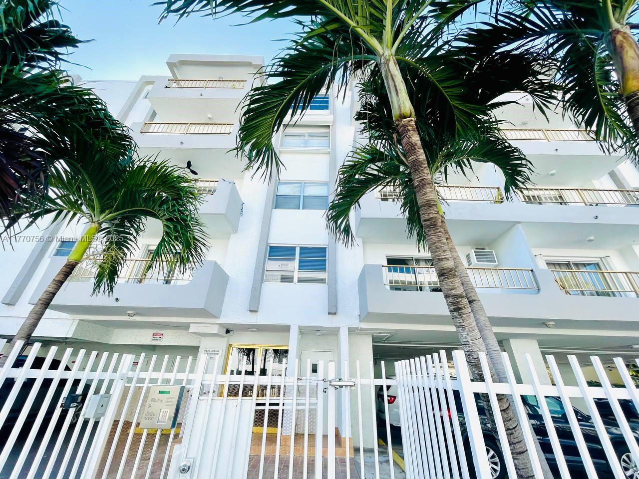 Rental Property at 1580 West Ave 407, Miami Beach, Miami-Dade County, Florida - Bedrooms: 2 
Bathrooms: 1  - $2,590 MO.