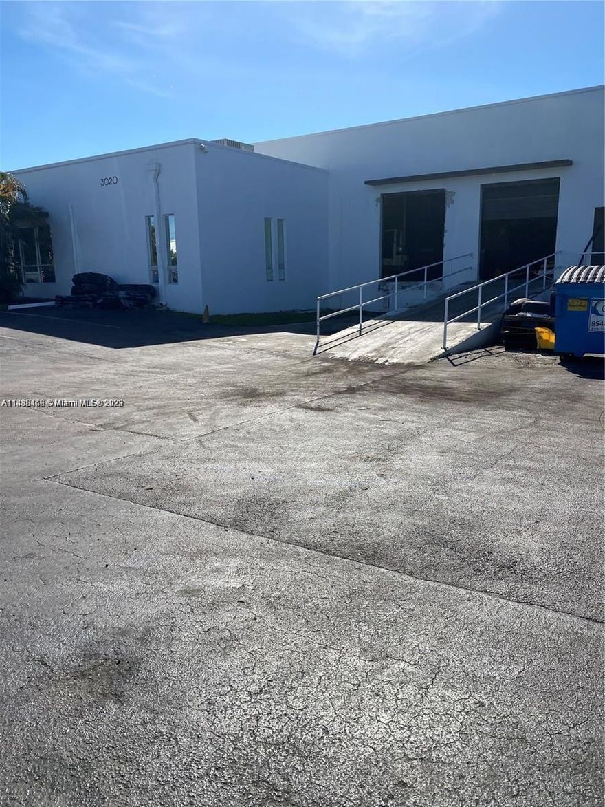 Warehouse Flex space Invesment or owner-occupied opportunity .3020-3040 is set on 1 acre lot with a great reset position to max truck and parking space on property. Building  combine a total of 22,009 sq ft of warehouse & side by side with 1100 sq ft of  offices space.16 ft ceiling high with 14 ft clear. 2 high loading dock with space to park 40 ft long truck and 20 plus parking space .Occupied one side of about 10,000 sq ft and rent the other side. Call for more info by appointment only .