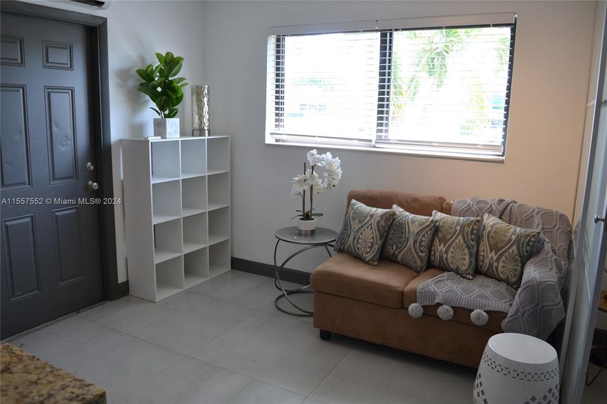 Charming efficiency for lease in the Westchester area, completely renovated! This unit has new floors, impact windows, a mini split A/C, private entrance and one parking space. Rent includes electricity and water.. ONLY ONE OCCUPANT ALLOWED, NO PETS