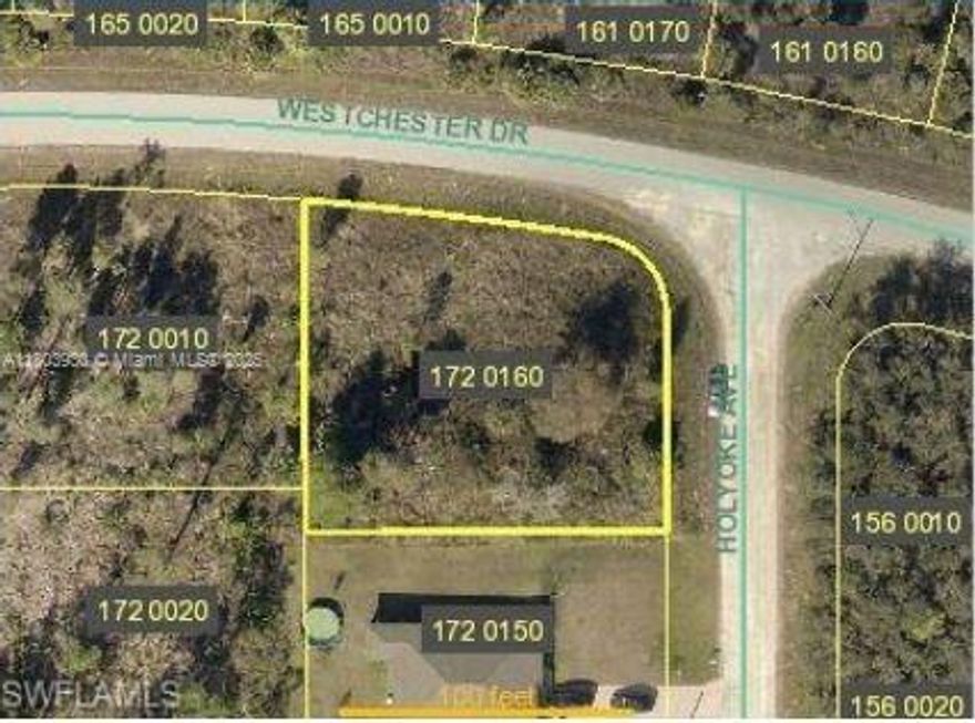 CLEARED LOT !!! SINGLE FAMILY CORNER OVERSIDE LOT !!! available in Lehigh Acres. If you're looking for a private, secluded piece of land to build your future home, it does not get better than this! Build your dream home on this unique lot.