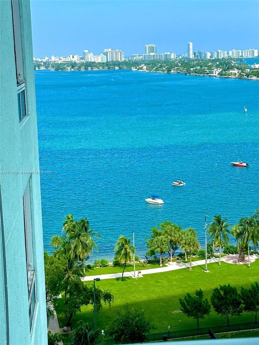 Turnkey Bayfront Opportunity at Quantum on the Bay! This unit offers floor-to-ceiling windows,a private balcony, and unobstructed Biscayne Bay views. Enjoy resort-style living with two pools,a state-of-the-art fitness center, spa,business center,theater room,valet parking,and 24-hour security.Currently leased at $2,650/month through 12/01/2025 this property delivers immediate cash flow for investors and future flexibility for end-users.Located in the heart of Edgewater, across from Margaret Pace Park and minutes to Wynwood,Design District, Brickell,and Miami Beach. HOA covers premium amenities that attract long-term tenants. Whether you’re looking for a proven income generator or your own Miami bayfront retreat, this is a rare opportunity in one of the city’s fastest-growing neighborhoods.