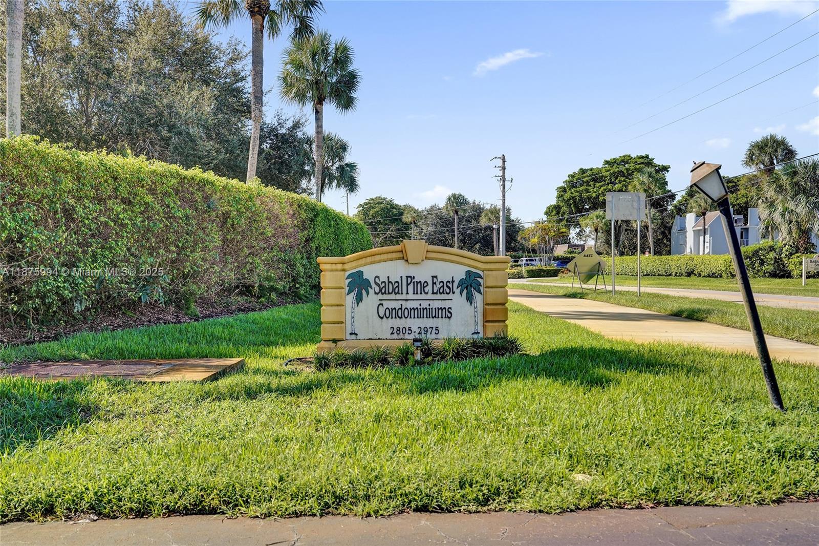 SABAL PINE EAST CONDO - Residential