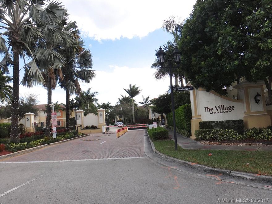 MAGNIFICENT AND BEAUTIFUL TWO STORY TOWNHOUSE. UPGRADED KITCHEN WITH STAINLESS STEEL APPLIANCES, GRANITE COUNTER TOP, TILES ON THE 1ST FLOOR, CARPET THROUGHOUT 2ND FLOOR. CHARMING MASTER BDRM WITH A SITTING AREA, SHOWER + SPA TUB AND DUAL SINK ON BATHROOM. EXCELLENT SIZE IN THE 2ND BDRM AND 3RD BDRM. GATED COMMUNITY, POOL, CLUBHOUSE, PLAYGROUND. EASY TO SHOW!!!