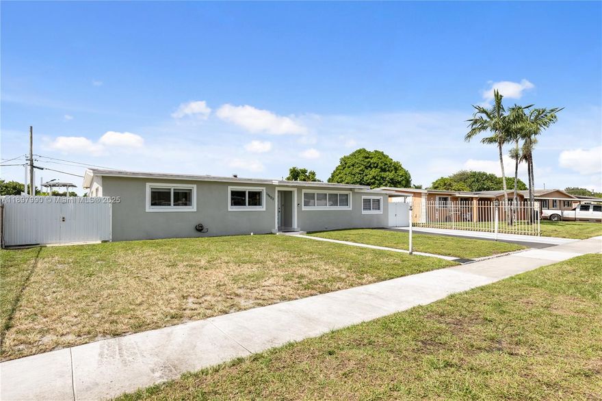 Beautiful and spacious 5-bedroom, 4-bath home located in the heart of Miami Gardens! This stunning property features a private pool and offers incredible versatility — two of the bedrooms can be used as efficiencies or separate rental units, perfect for extra income or in-law quarters. The home also includes independent side entrances on both sides of the property, ideal for parking boats, RVs, or additional vehicles. Plenty of space for entertaining, relaxing, or investing. Conveniently located near major highways, schools, and shopping centers. Don’t miss this amazing opportunity to own a home with great income potential and lifestyle flexibility!