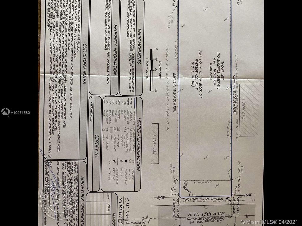 Photo of 729 SW 15th Ave, Fort Lauderdale, FL 33312 (MLS # A10971580)