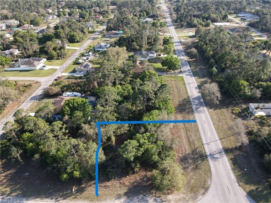 AMAZING CORNER LOT LOCATED IN LEHIGH ACRES FLORIDA ZONE DUPLEX COME AND BUILD YOUR DUPLEX FOR INVESTMENT Lot size is 12,367 which is a oversize land.Close to shoppings centers and resturants.