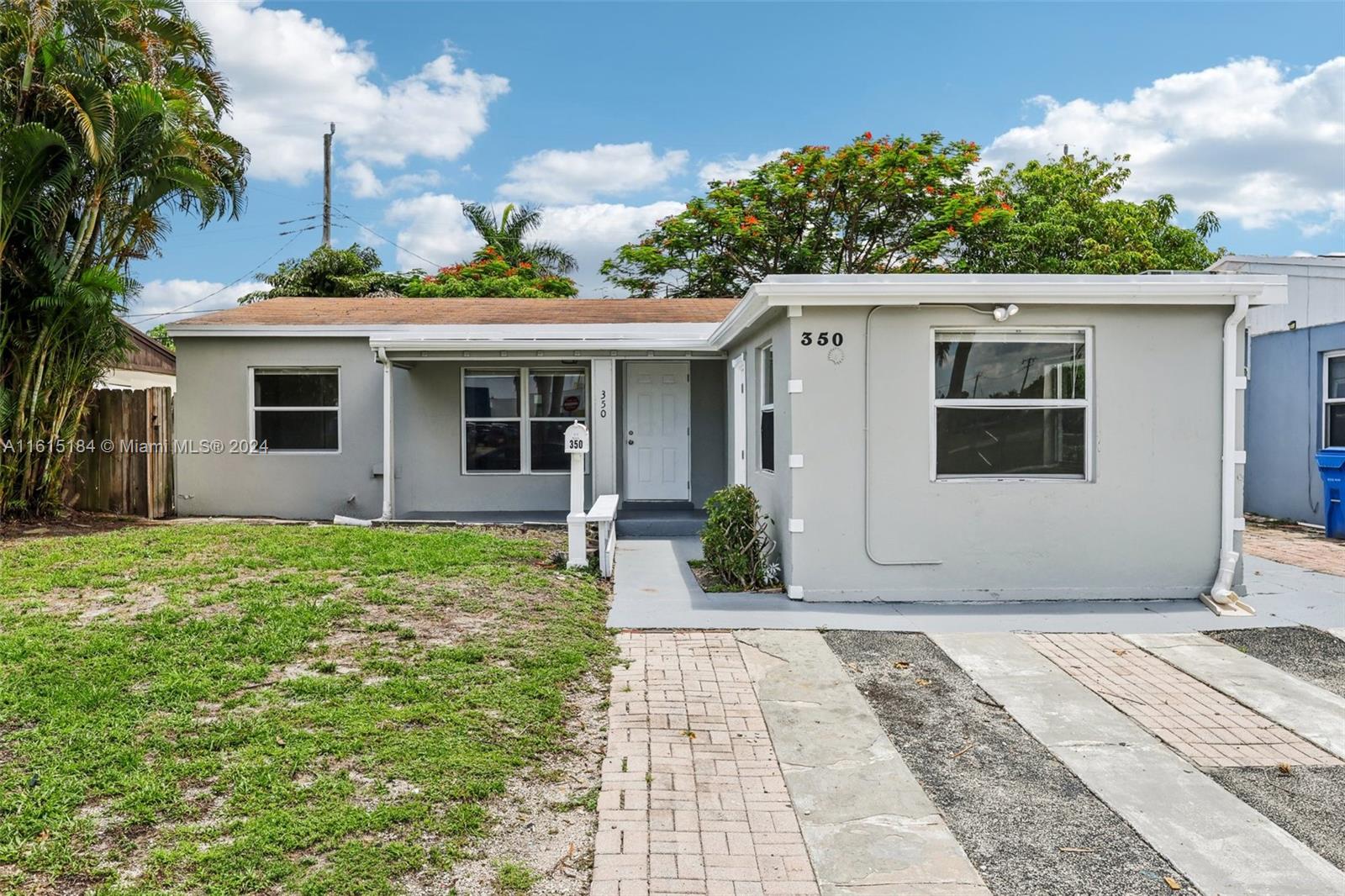 Property for Sale at 350 Ne 56th St, Oakland Park, Miami-Dade County, Florida - Bedrooms: 3 
Bathrooms: 2  - $409,000