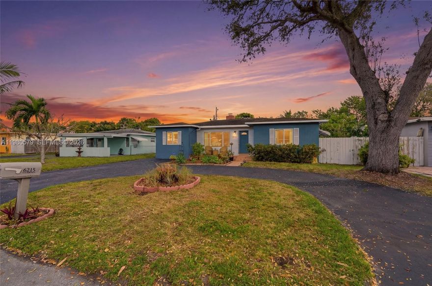 Come home to peace and tranquility. The backyard garden creates a serene, zen-like setting - an inviting space to relax and escape the pace of the day. Inside, the home offers a flexible layout with multiple living areas that can comfortably accommodate guests, a home office, or multi-generational living. Conveniently located near parks, shopping, dining, and major roadways for easy commuting, while still only about 20 minutes from South Florida’s beautiful beaches. No HOA!