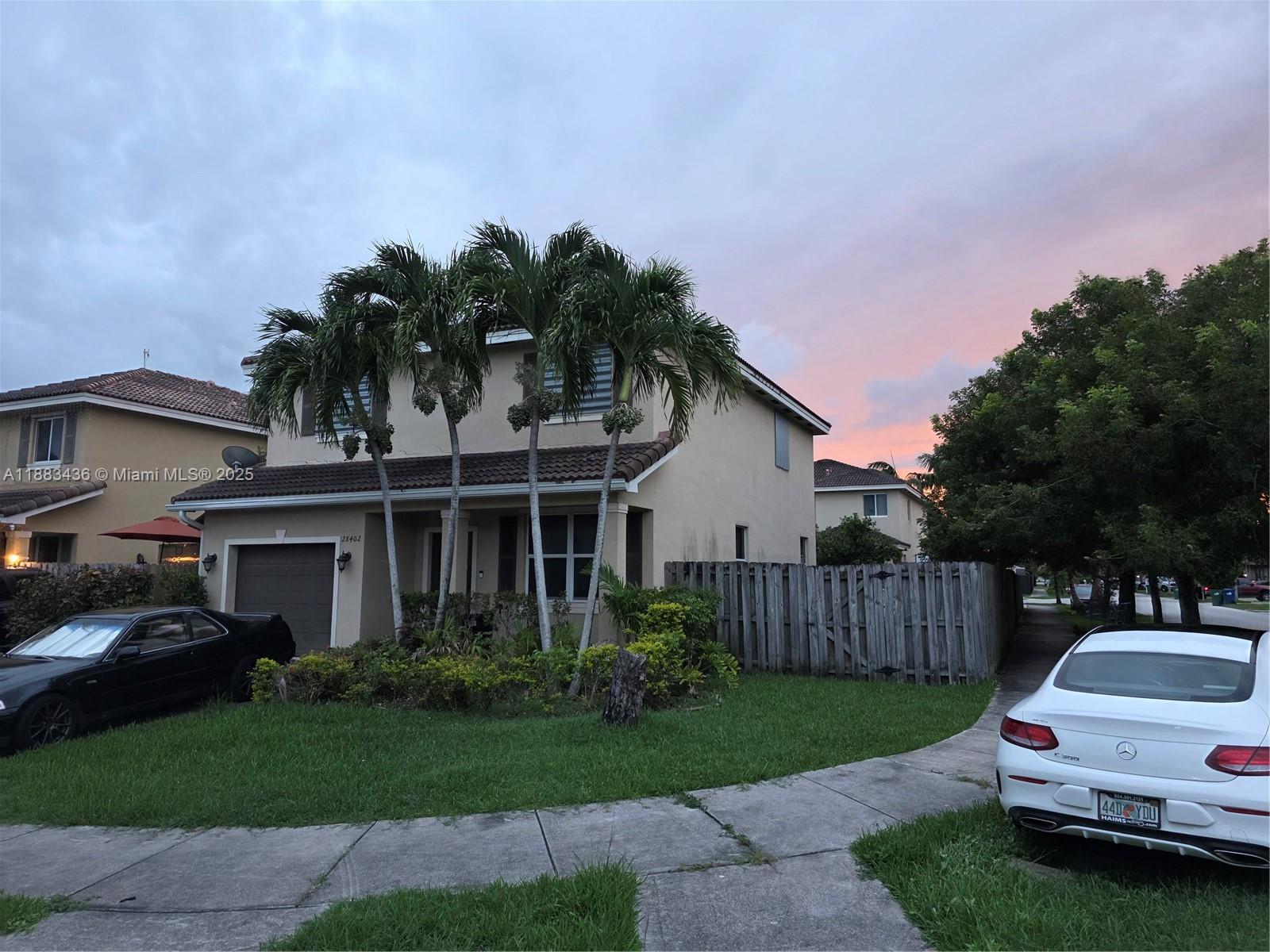 Welcome to your dream home in Homestead, Florida! This 2-story, 4-bedroom, 3-bathroom residence spans 2,146 sqft, offering modern comfort and space. Built in 2012, it includes a one-car garage and solar panels, slashing energy bills for eco-friendly living. Having passed a four-point inspection, it ensures quality and peace of mind. Ideal for families, it’s located near top-rated schools, parks, and community amenities, with easy access to shopping and dining in vibrant Homestead. The open layout, with ample natural light, is perfect for entertaining or relaxing. This move-in-ready home is a great value in a sought-after South Florida area. Don’t miss out—schedule a showing today to see this gem!