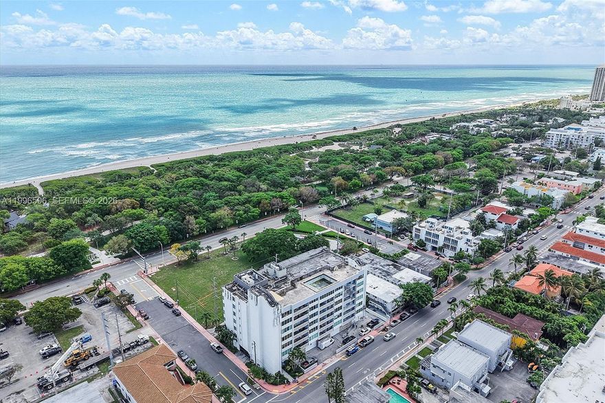 Welcome to the highly sought-after Harding Hall condominium, ideally located just one block from the beach and directly across from North Beach Park, offering easy access to scenic biking and running trails, a playground, and ocean swimming. This spacious one-bedroom, one-and-a-half-bath residence features tile flooring throughout and a covered balcony with vibrant, activity-filled views. Residents enjoy a range of amenities, including a rooftop pool with panoramic city and ocean views, sauna, bike storage, vehicle rinse area, trash chute, elevator, and both assigned and guest parking. The maintenance fee includes impact windows, water, sewer, cable, internet, community pool access, and on-site laundry facilities. Ideally positioned near Surfside, the world-class Bal Harbour Shops, and the Normandy Isles, this property offers exceptional convenience and lifestyle appeal. Whether as a primary residence, seasonal retreat, or investment property with immediate leasing potential, this condo delivers the best of Miami beach living.