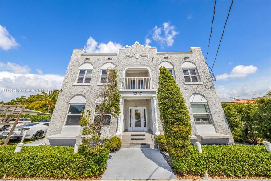 Unique multifamily Investment opportunity! Two-story building with 16 units (1 bed, 1 bath units) completely remodeled Includes additional land 7,000 SQ Ft designated for parking area. Also shared laundry facilities and a big patio with barbecue perfect for outdoor relaxation and family gatherings. Combines a prime location offering easy access to job opportunities, education, and entertainment. This multifamily building with its strategic location in a high-demand area, has the potential to deliver sustained revenue and capital appreciation. The building features fully renovated units, split-type air conditioning, and impact windows. In summary, this building not only provides essential housing but also enriches the community through its historical, economic, and social contributions.