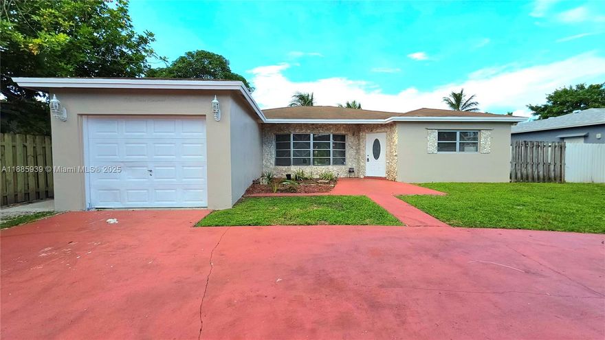 This Beautiful 3/2 Located about 0.7 miles east of State Road 7 (US-441), where you’ll find public transit, a gas station, medical center, place of worship, Home Depot, Publix, Aldi, and various restaurants—all conveniently nearby. This spacious one-story home in the Oakland Hills community offers comfort and functionality, with a large yard and storage shed, a driveway for up to 4 cars, and ample street parking for tenants with multiple vehicles. Community perks include a pool, basketball, and clubhouse for events. Two nearby parks (don't cross 441) also offer space for basketball, soccer, and other outdoor activities. Schedule your showing today and submit your offer!